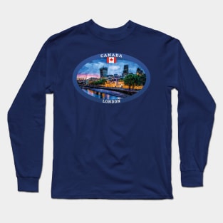 London Canada Travel Long Sleeve T-Shirt